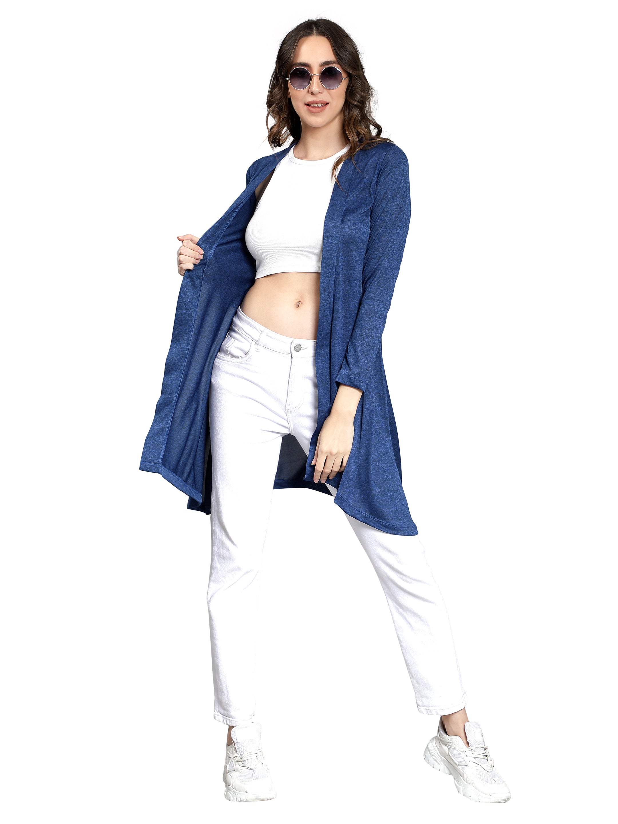 Womens Long Shrug with Long Sleeves