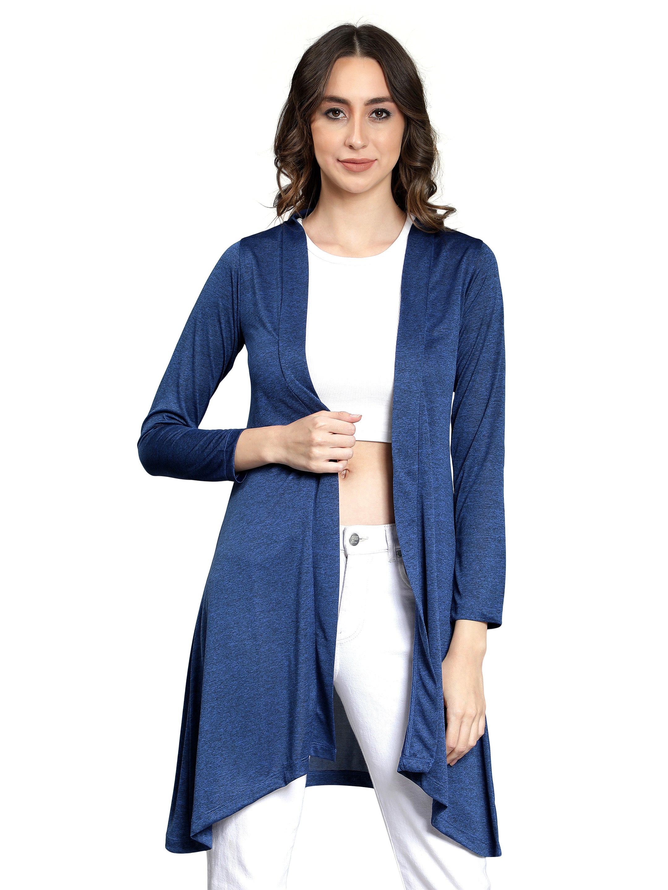 Womens Long Shrug with Long Sleeves