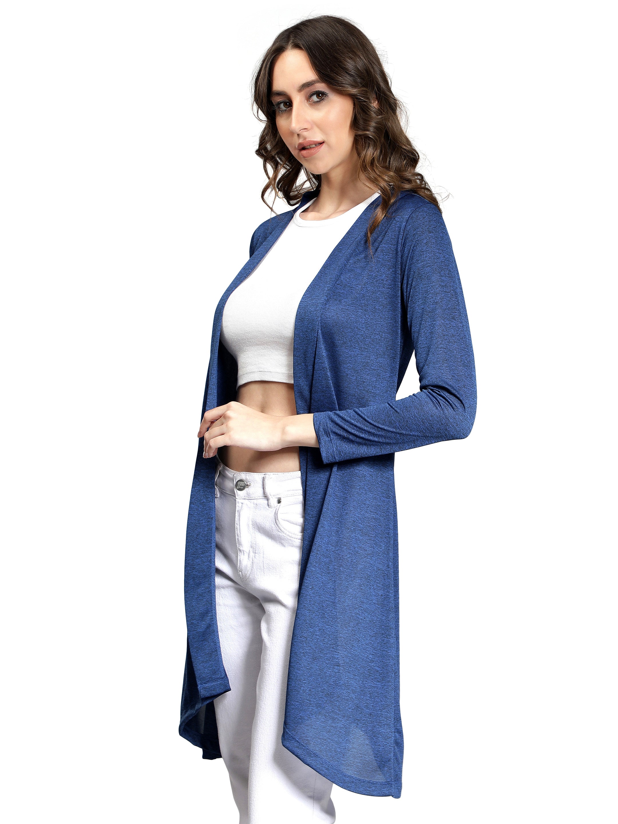 Womens Long Shrug with Long Sleeves