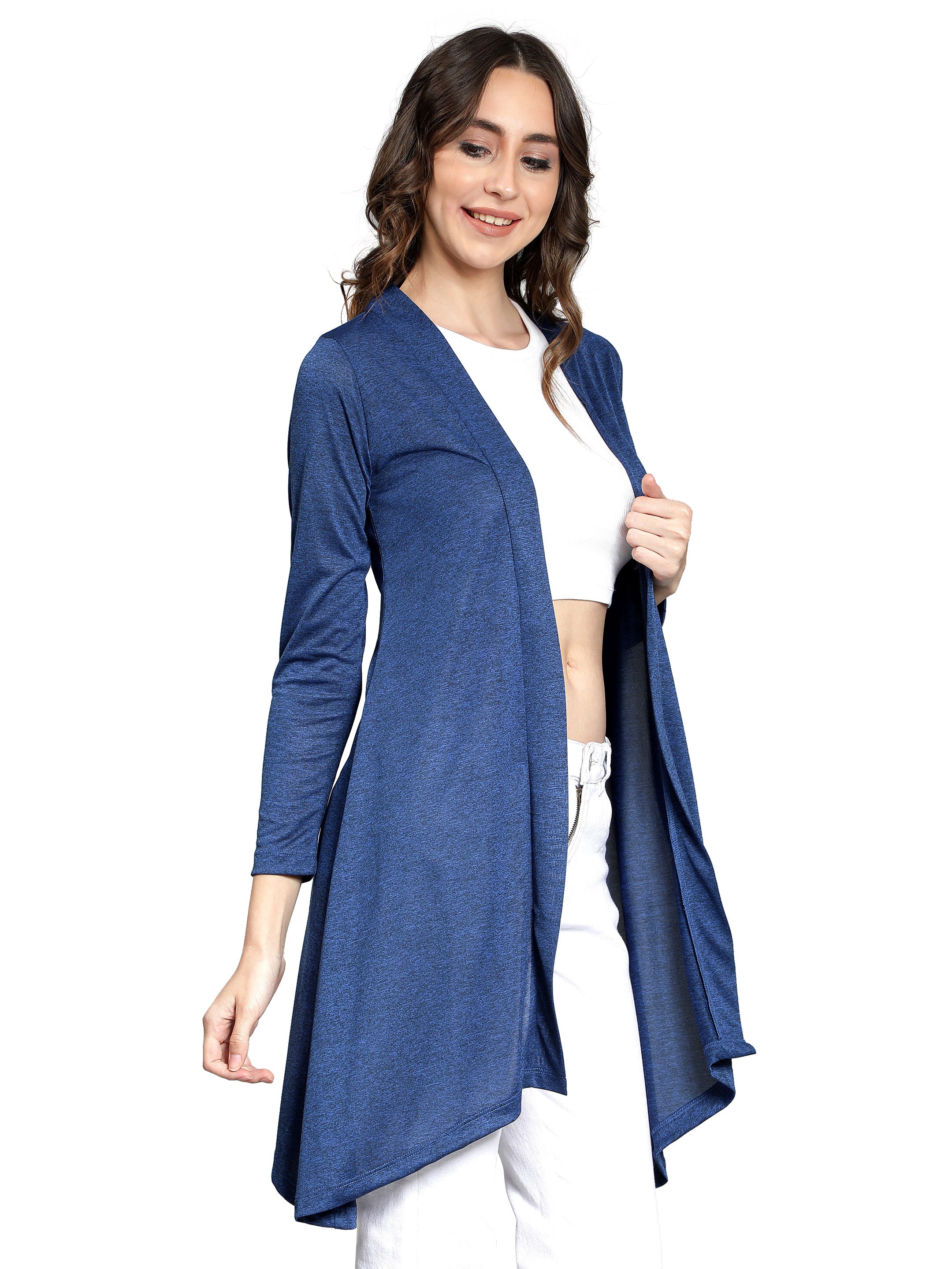 Womens Long Shrug with Long Sleeves