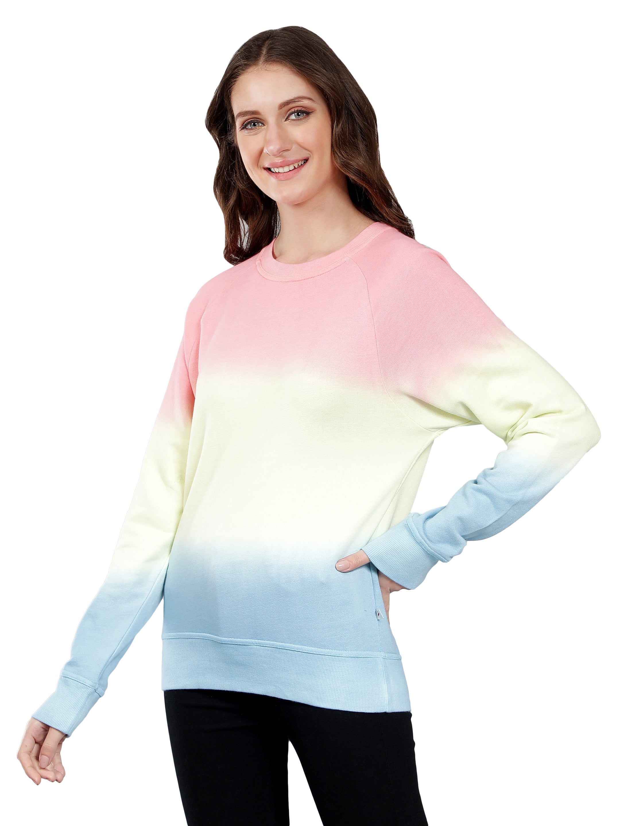 Ombre Sweatshirt for Women