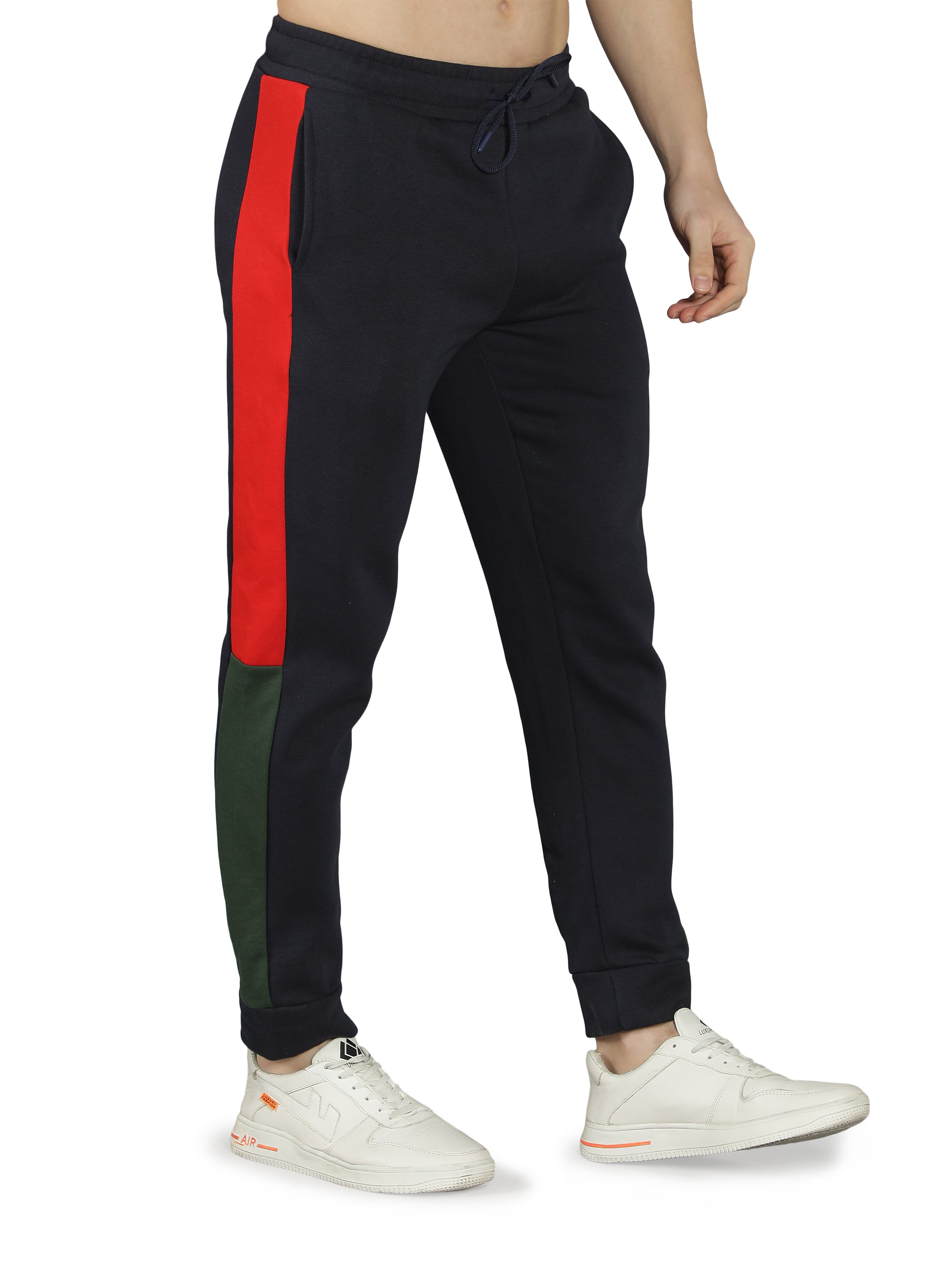 Cut n Sew Fleece Joggers for Men