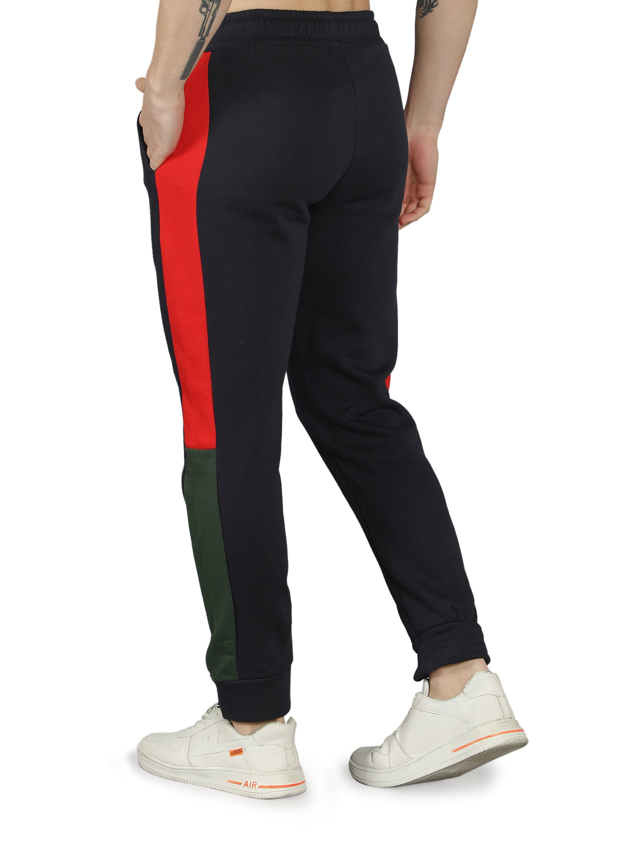 Cut n Sew Fleece Joggers for Men