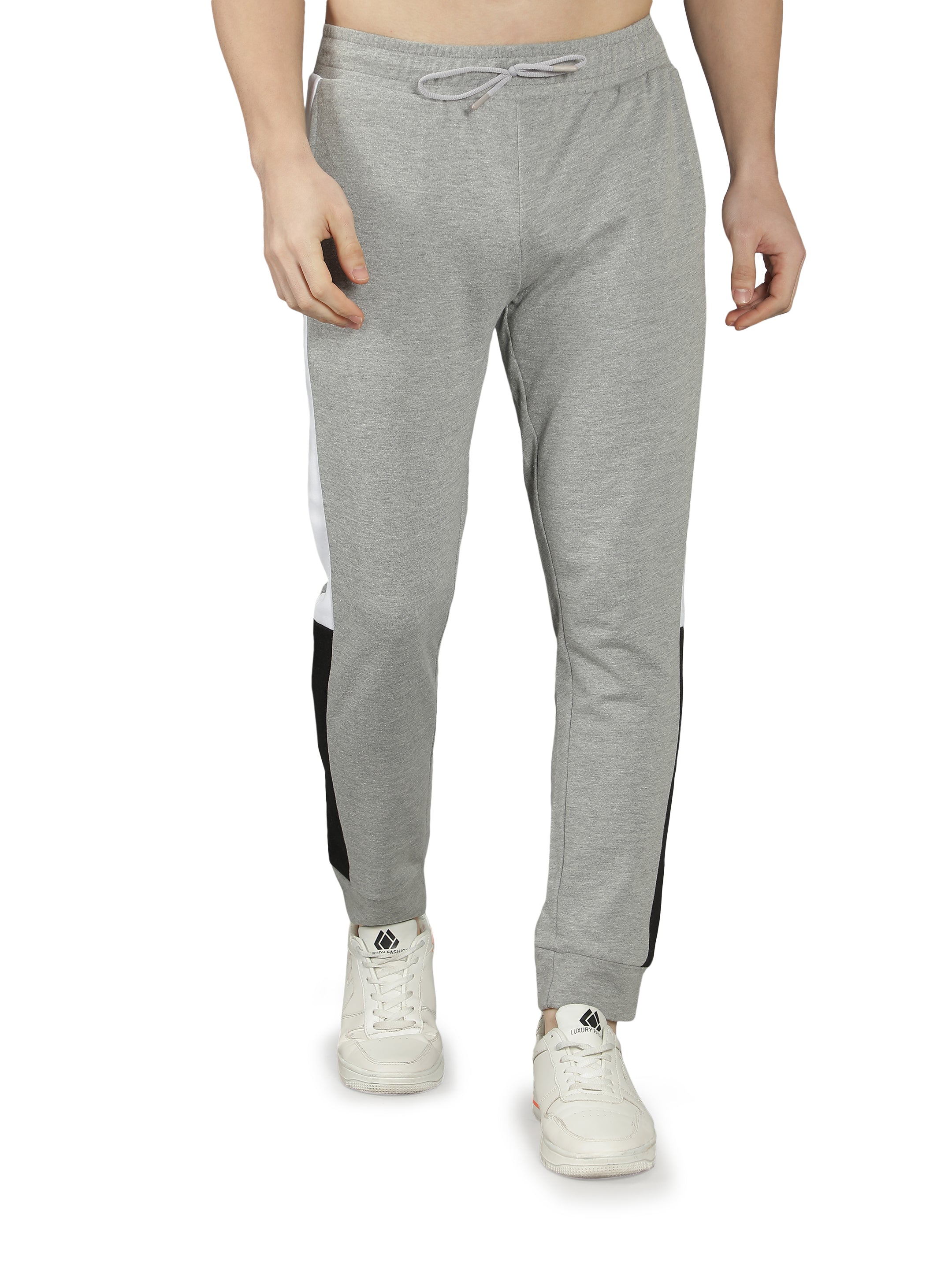 Cut n Sew Fleece Joggers for Men