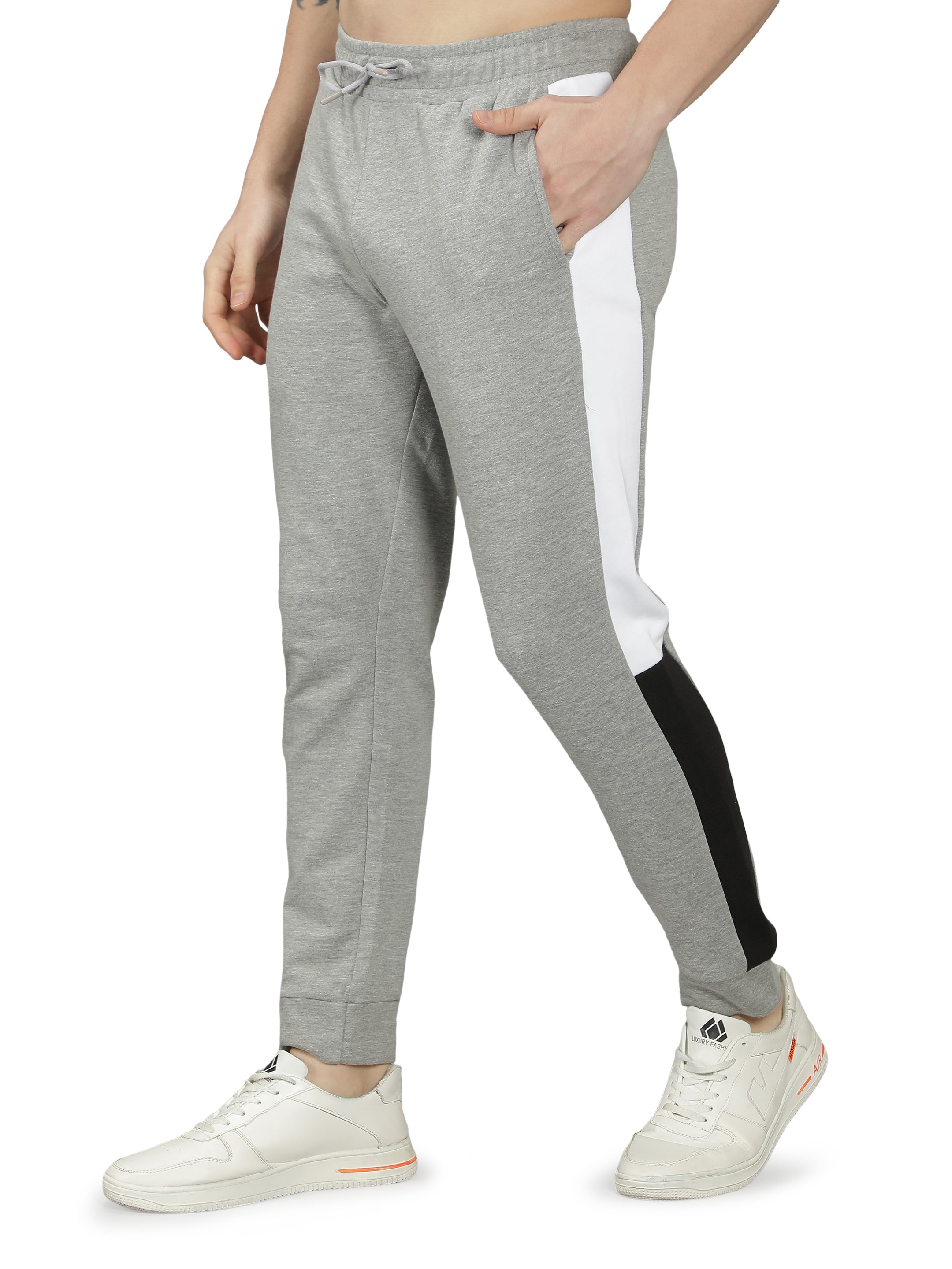 Cut n Sew Fleece Joggers for Men