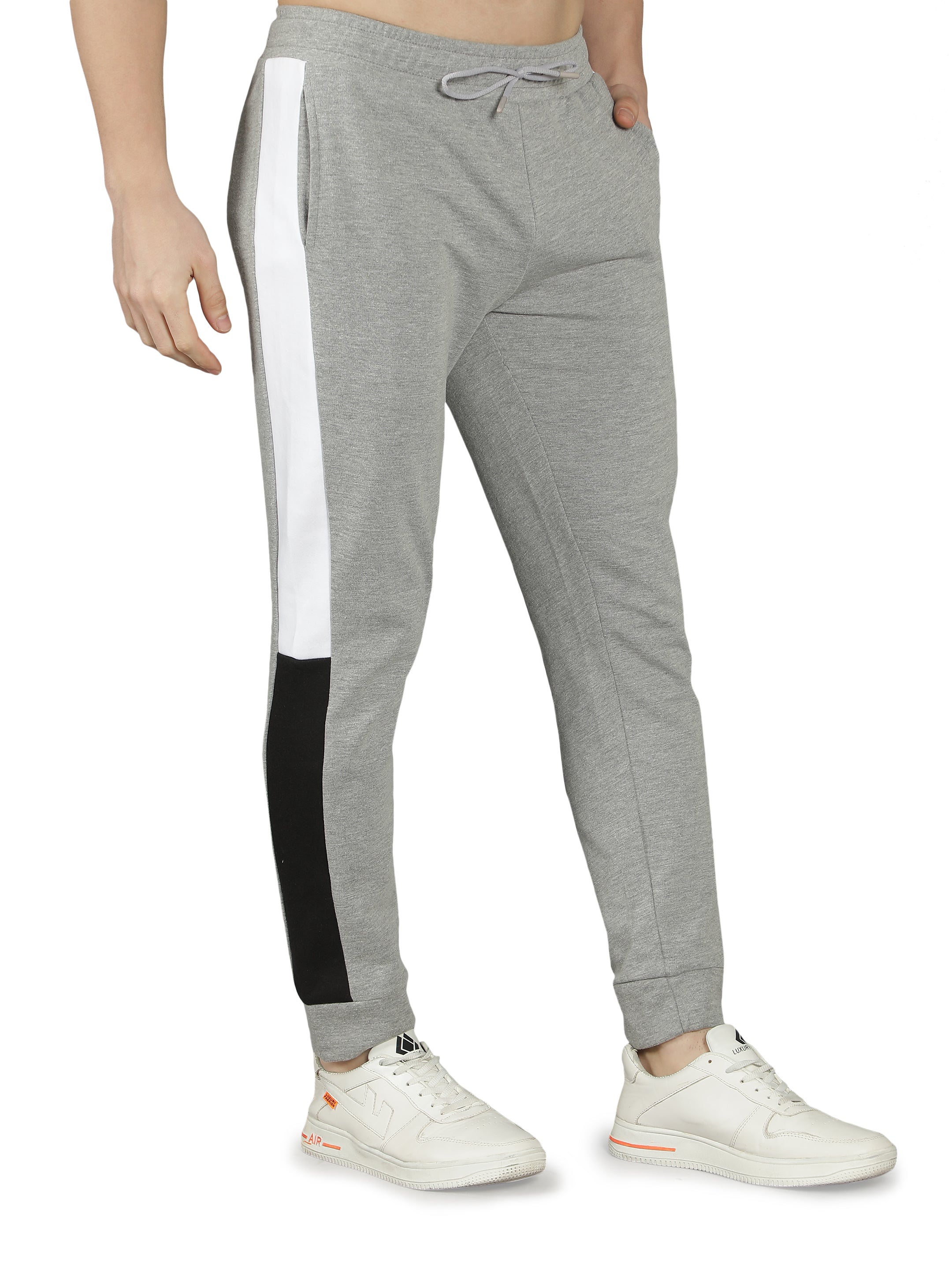 Cut n Sew Fleece Joggers for Men