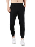 Solid Fleece Joggers for Men