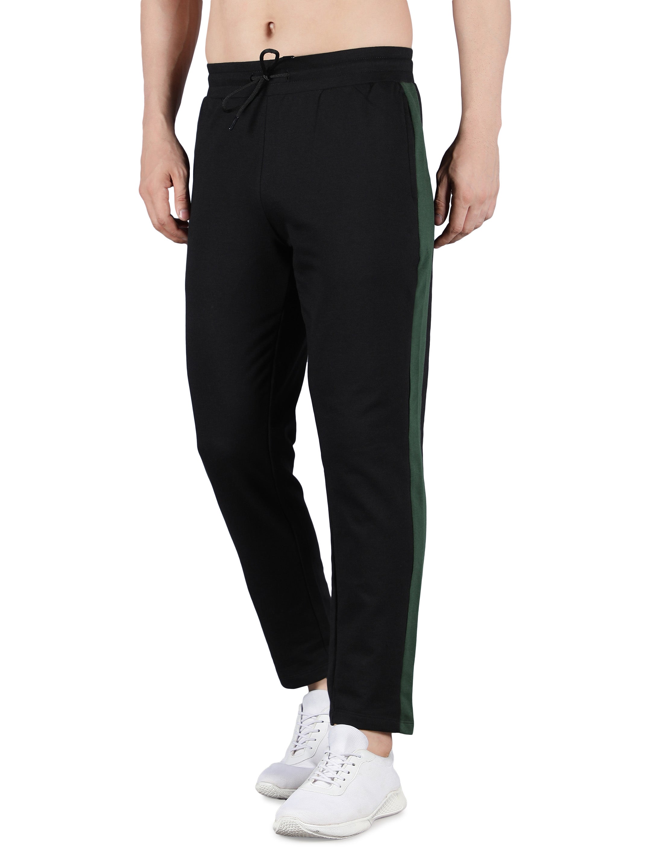 Solid Fleece Joggers for Men