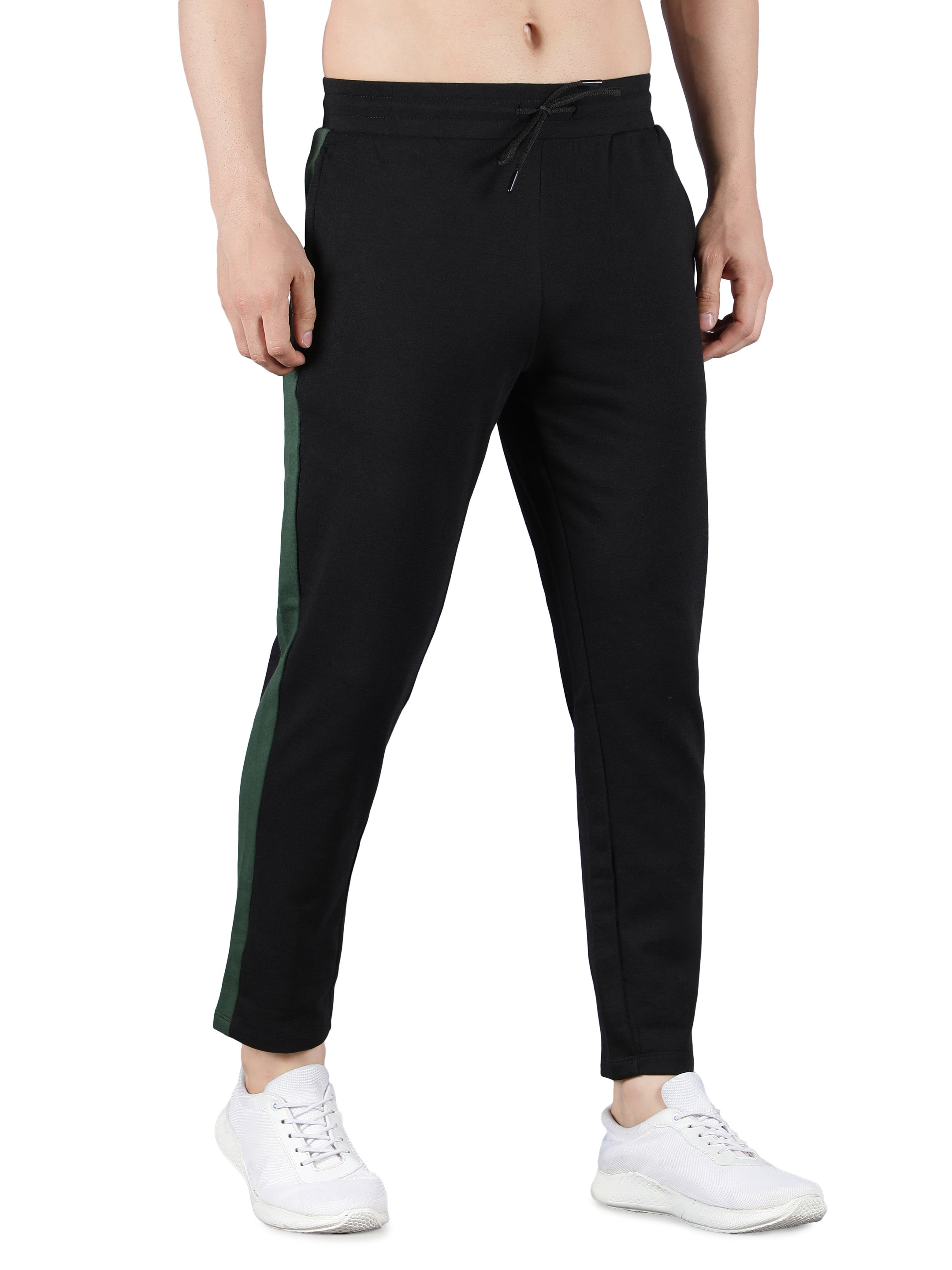 Solid Fleece Joggers for Men