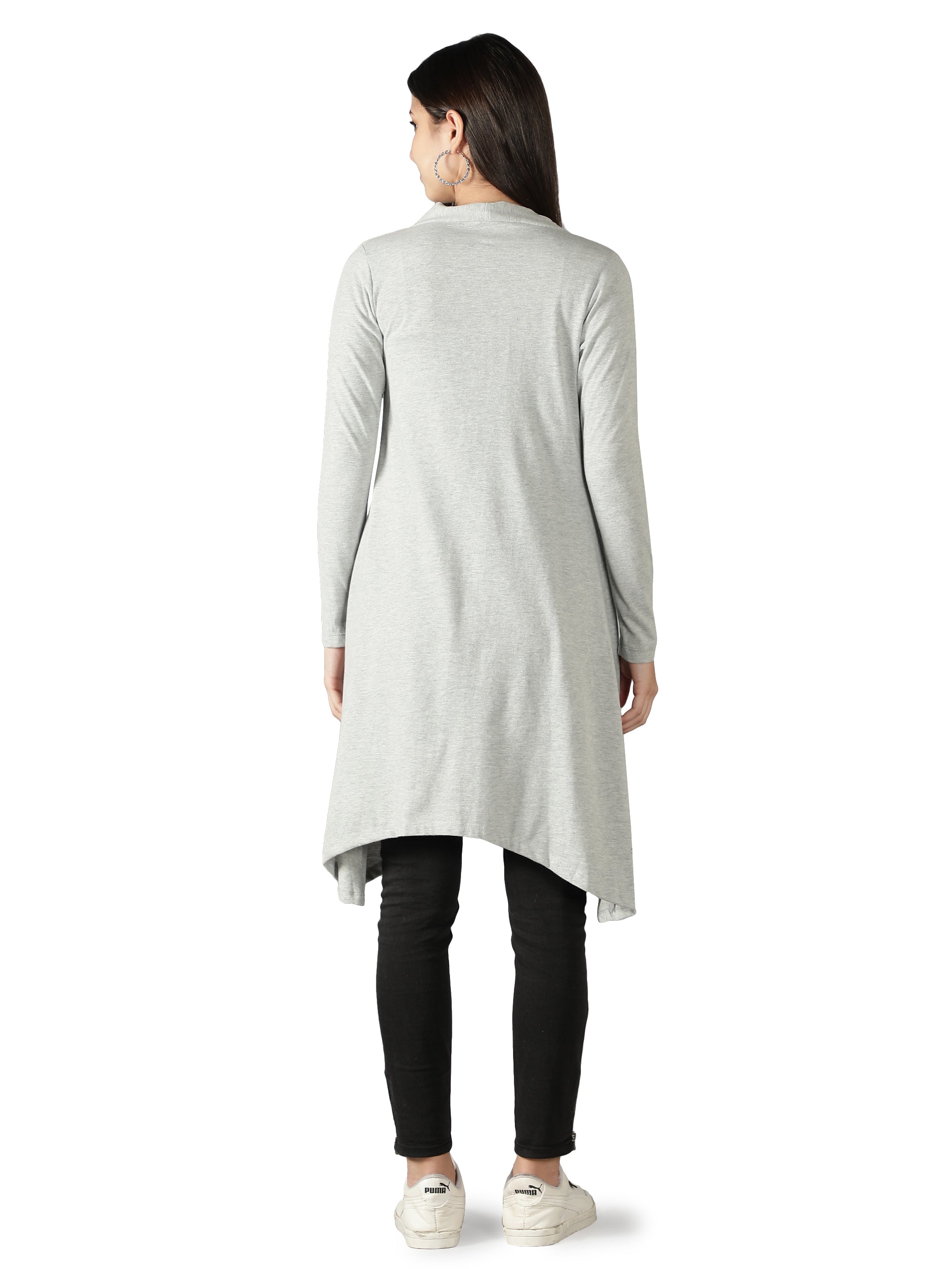 Womens Long Shrug with Long Sleeves