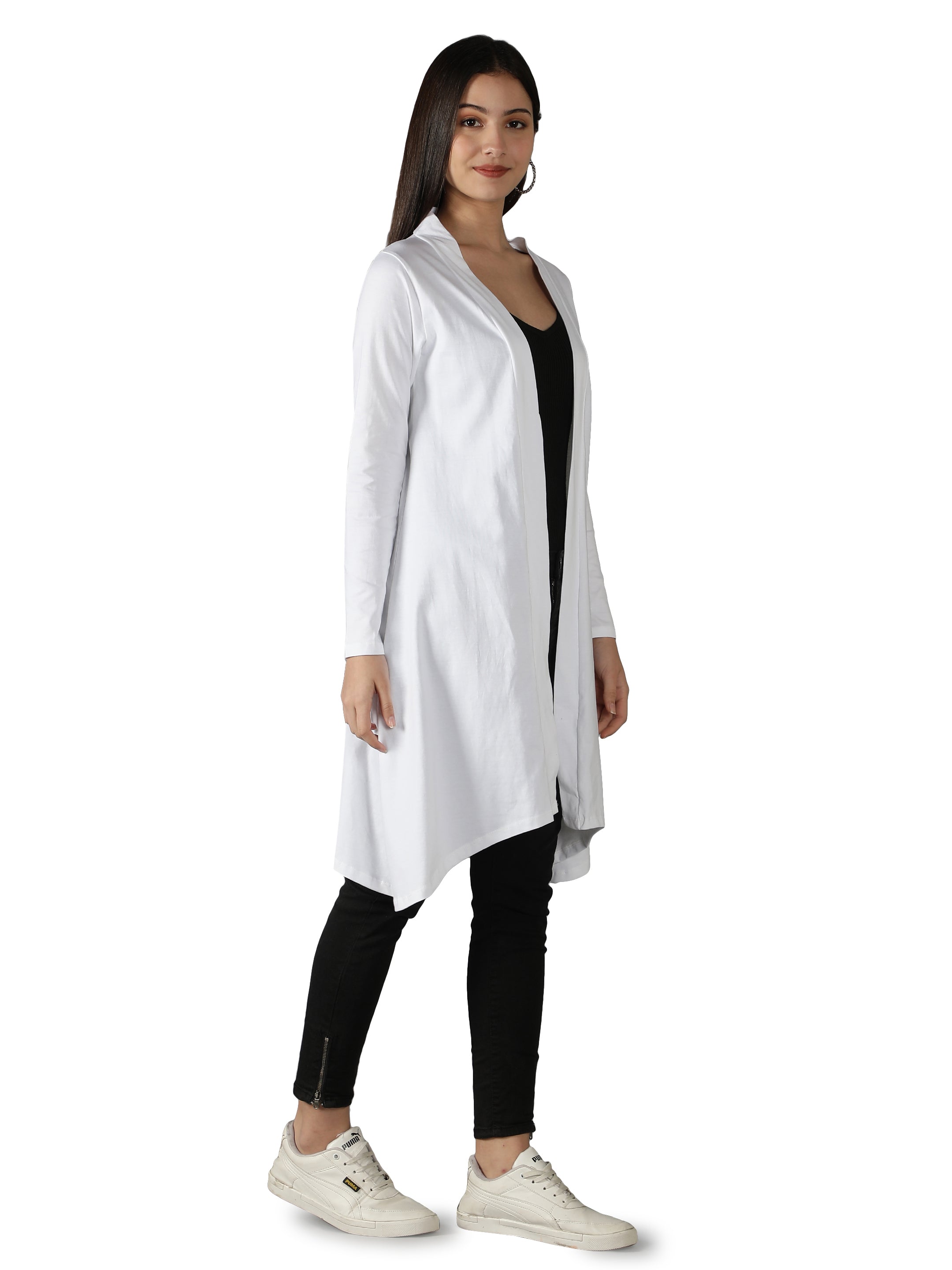 Womens Long Shrug with Long Sleeves