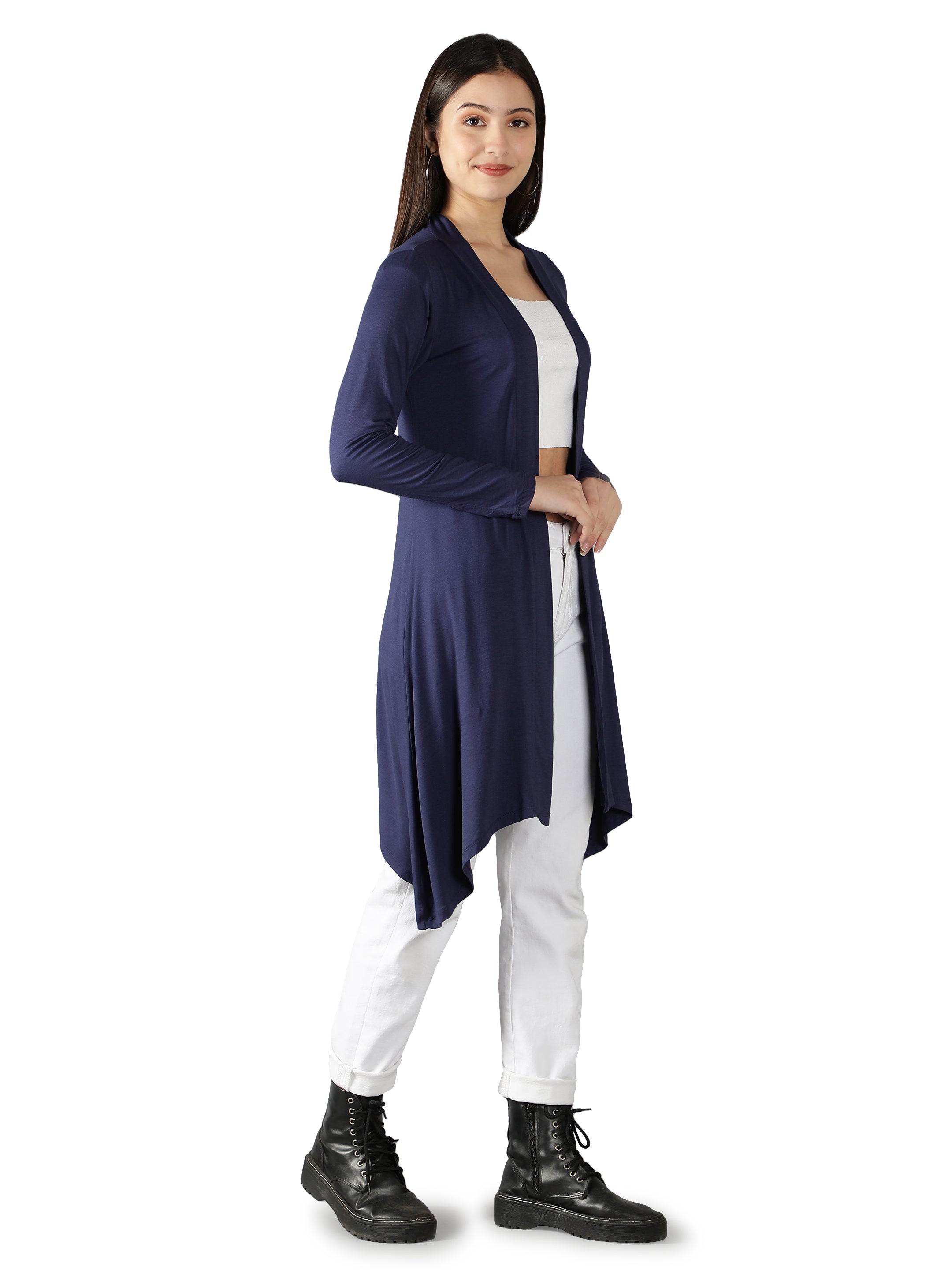 Womens Long Shrug with Long Sleeves