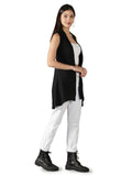 Womens Long Shrug with Cut Sleeves