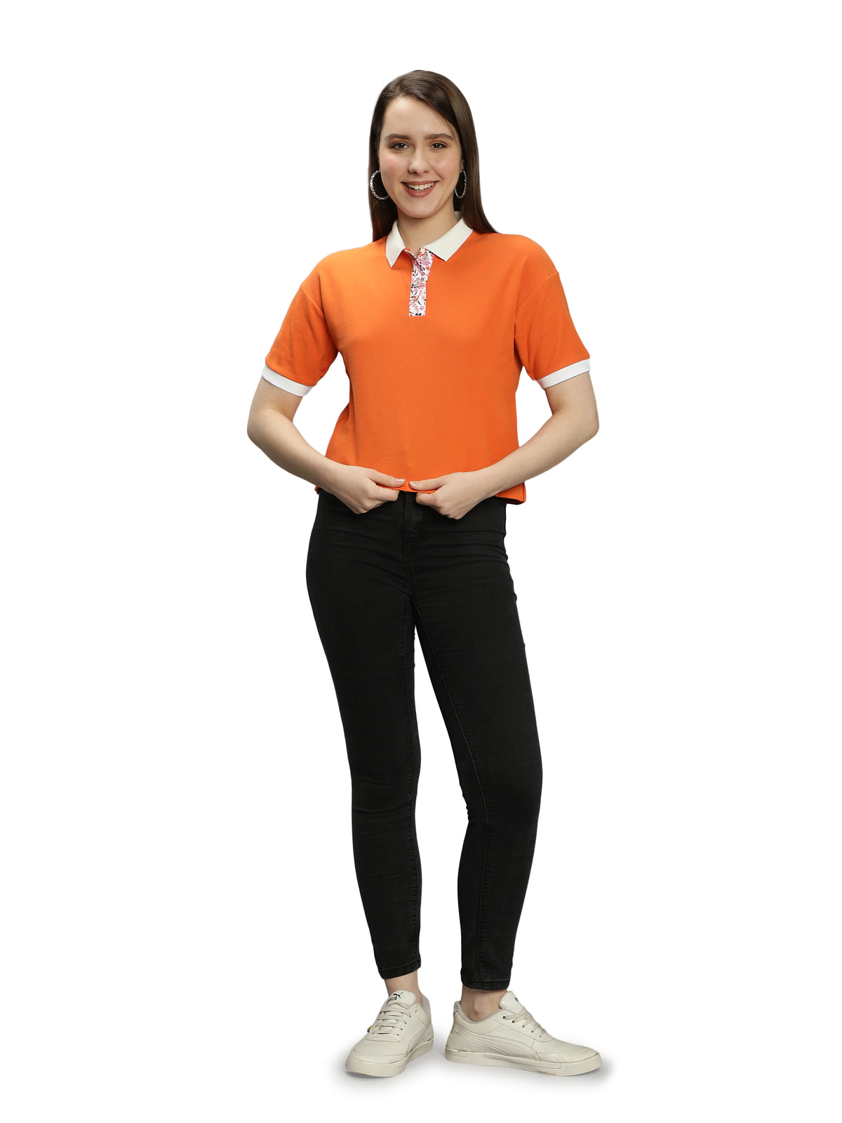 Short Sleeve Smart Polo for Women