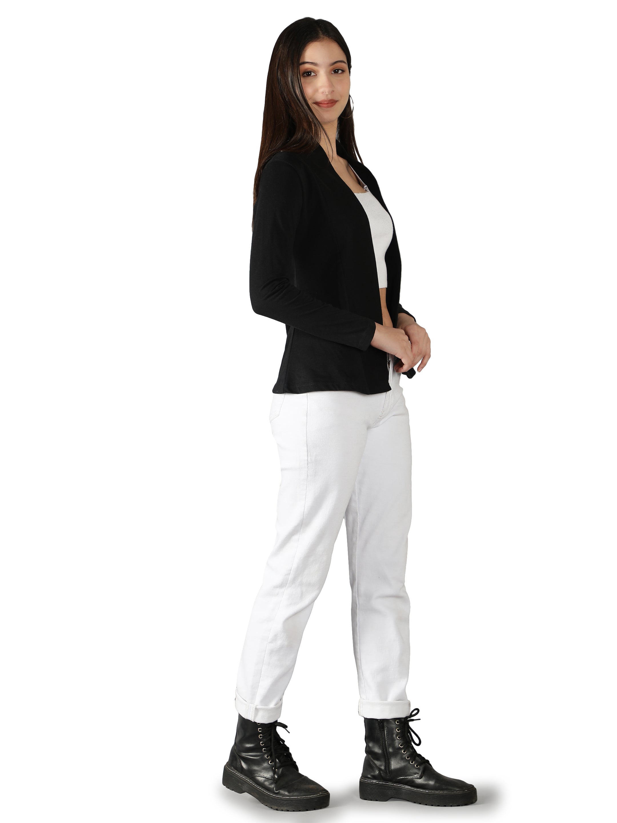 Womens Short Shrug with Full Sleeves