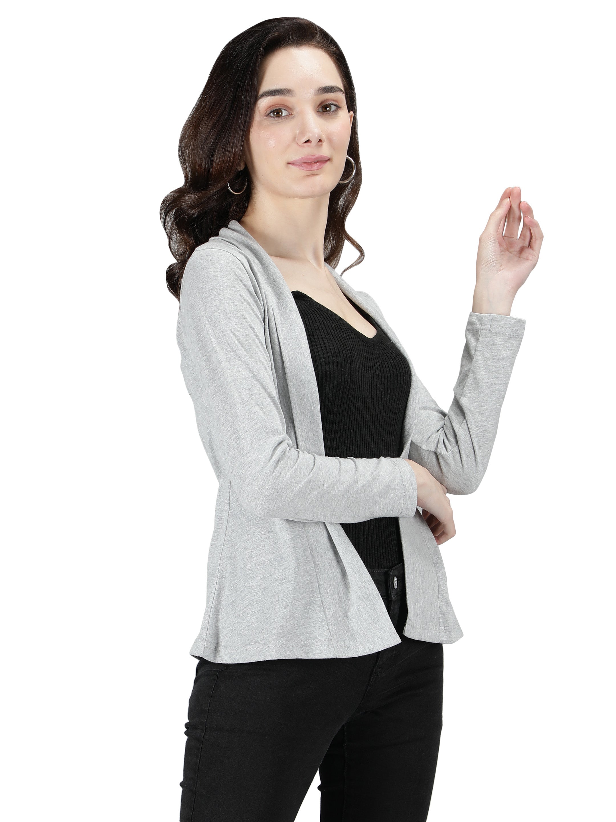 Womens Short Shrug with Full Sleeves