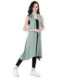 Womens Long Shrug without Sleeves