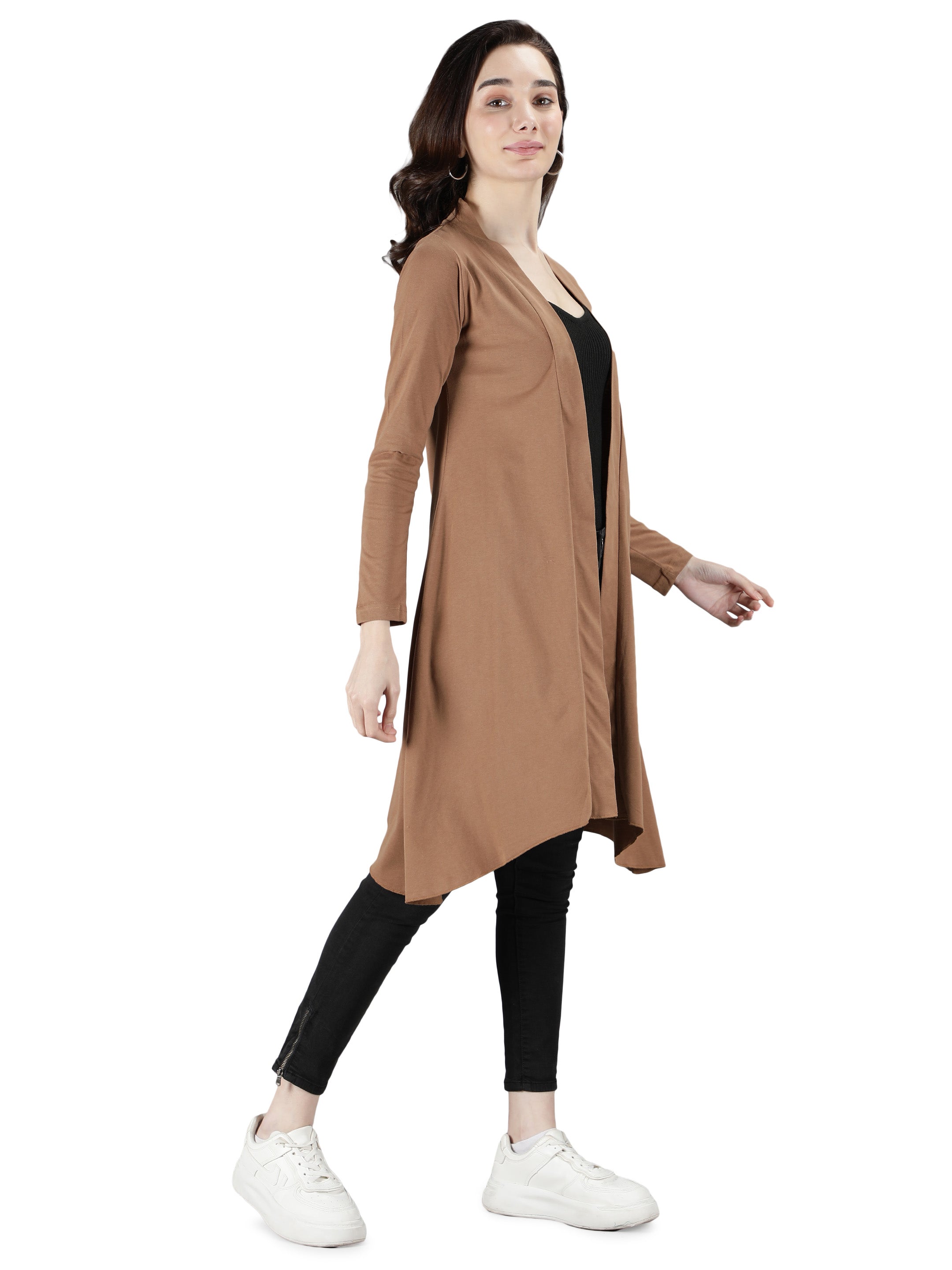 Womens Long Shrug with Long Sleeves