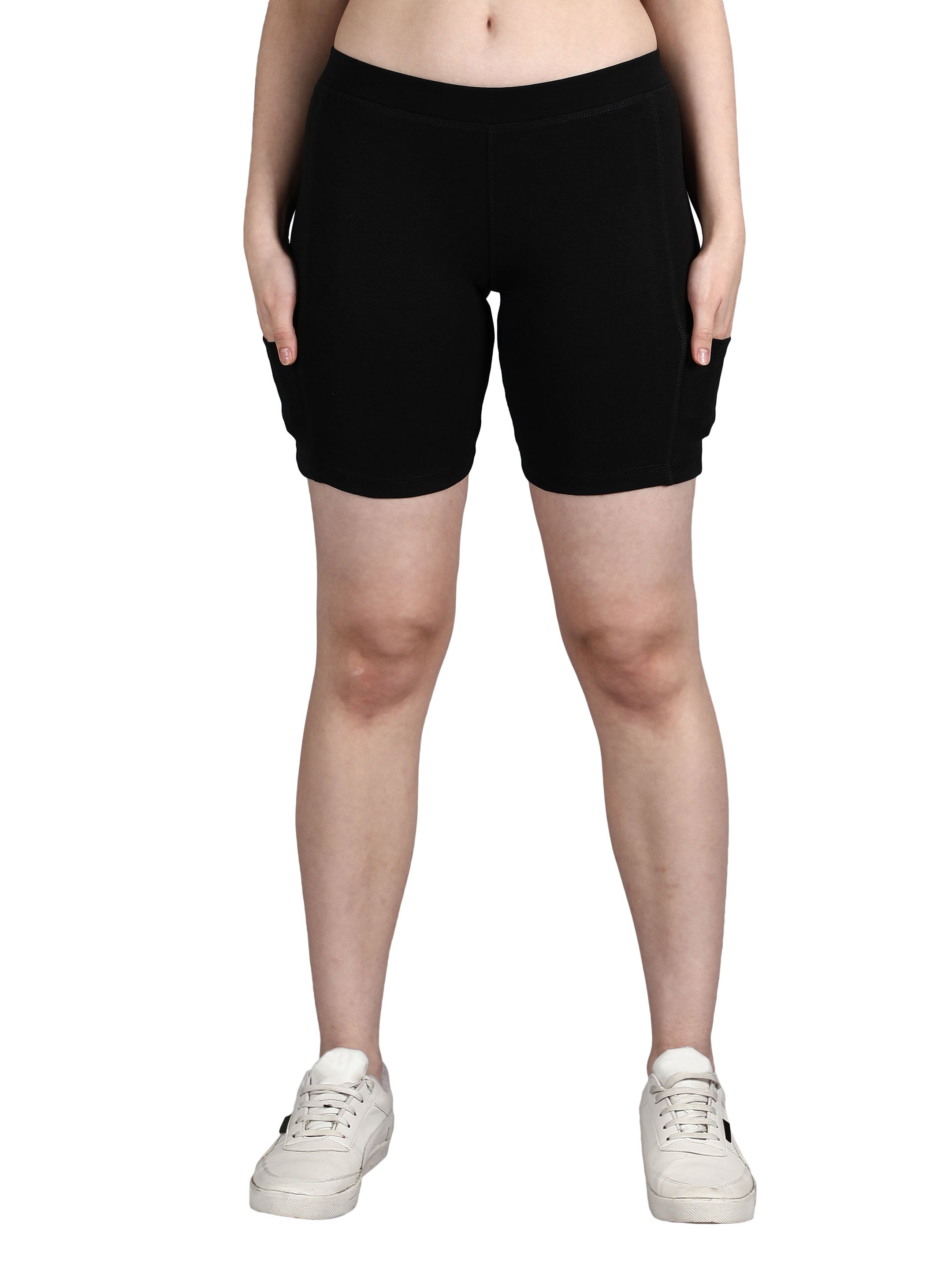 High-Waist Biker Shorts for Women