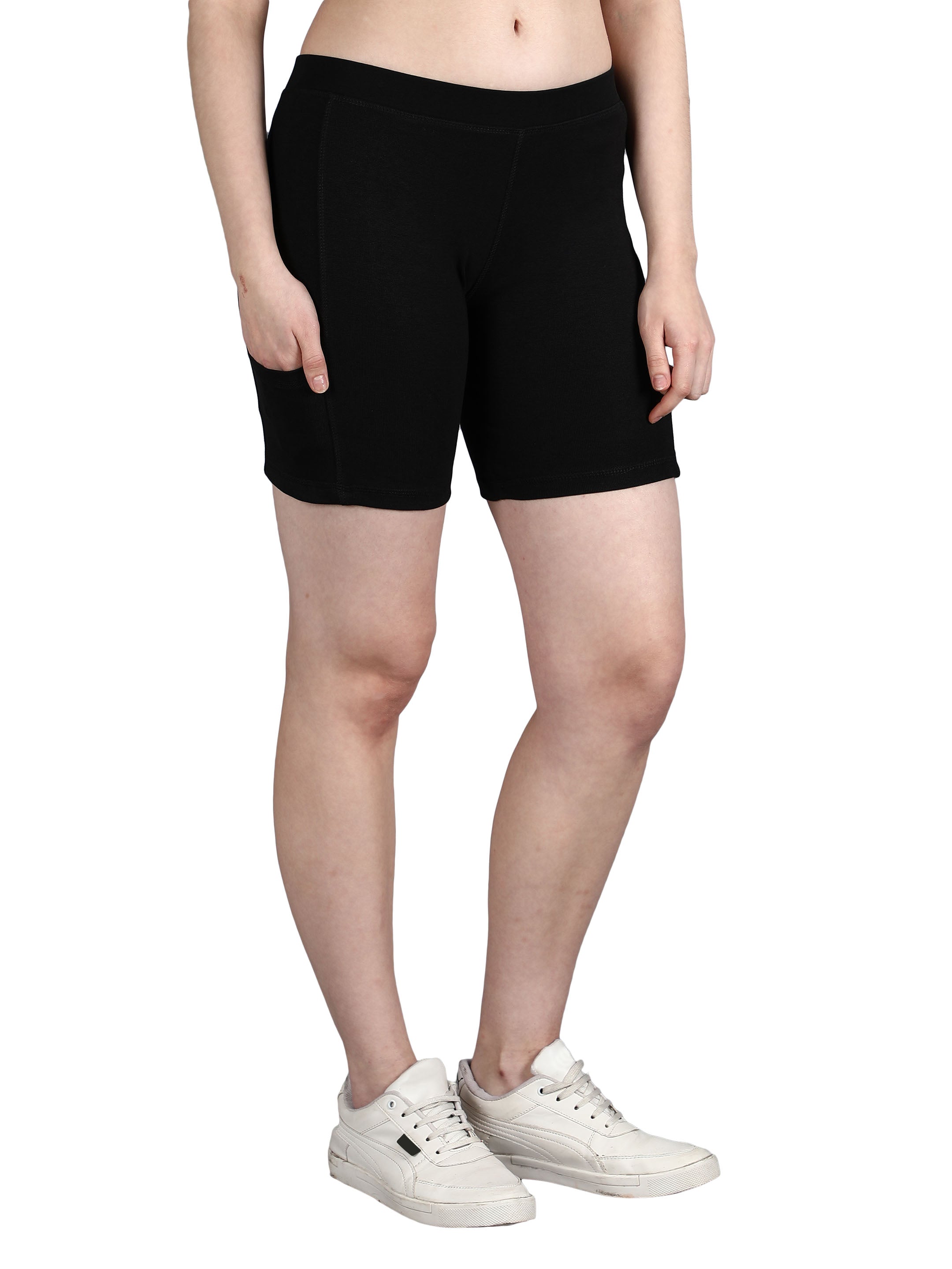 High-Waist Biker Shorts for Women