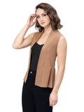 Womens Sleeveless Short Shrug