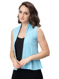 Womens Sleeveless Short Shrug