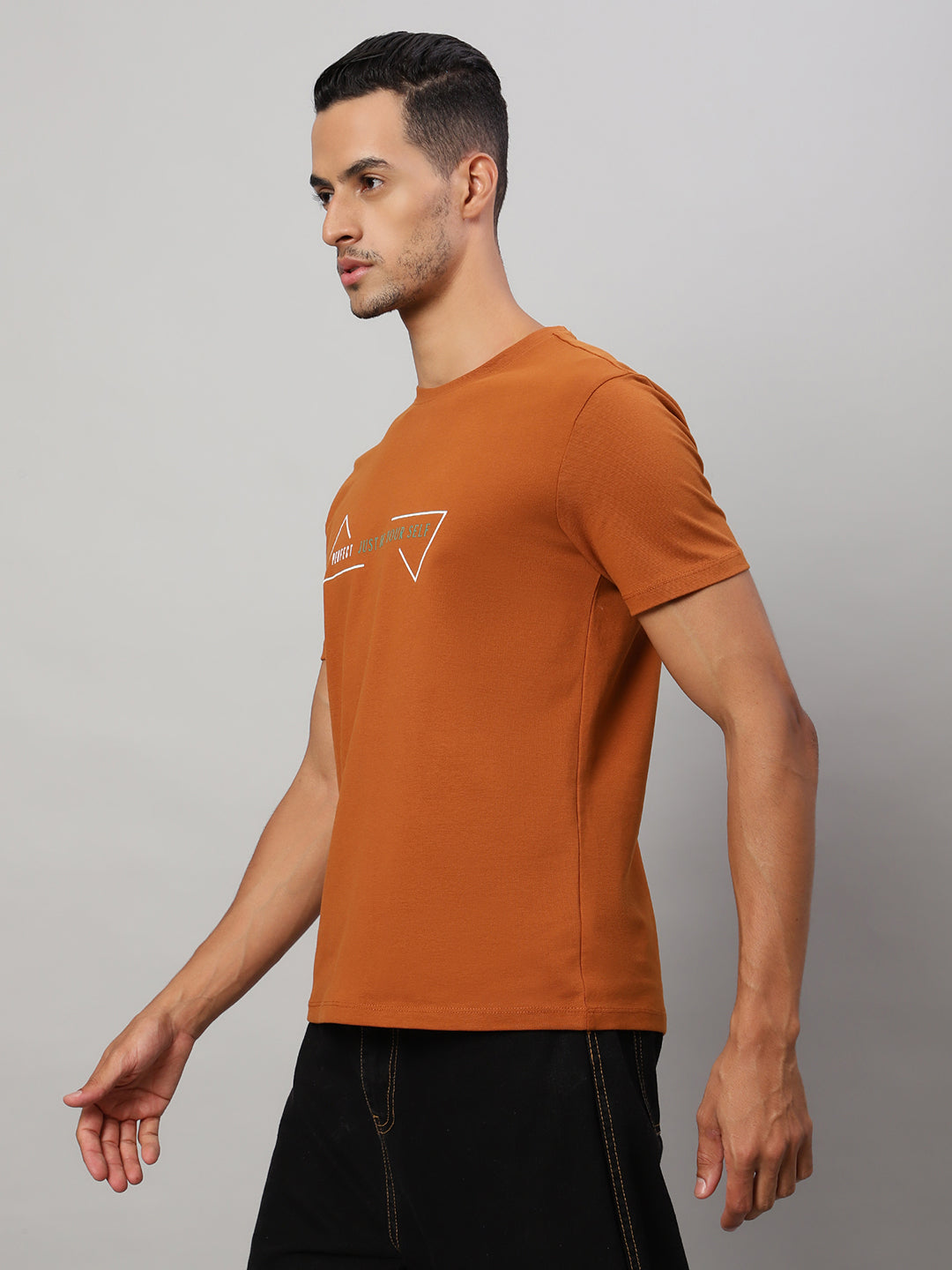 Mens Basic Round Neck T Shirts