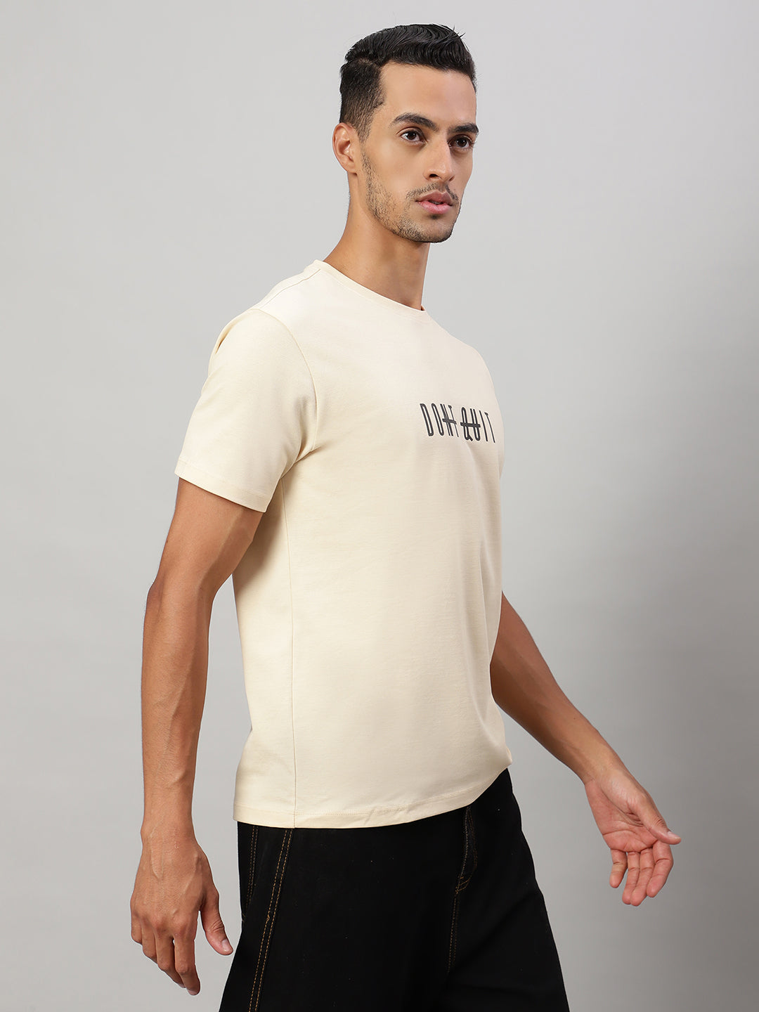 Mens Basic Round Neck T Shirts