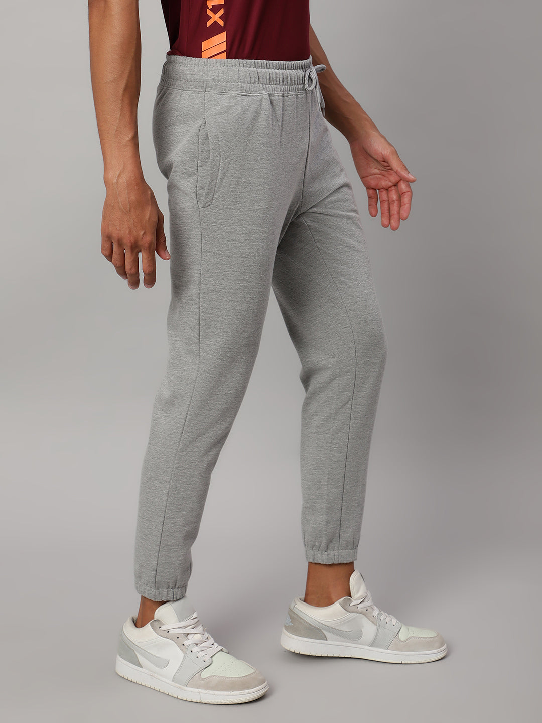 Draw Cord Fleece Joggers for Men