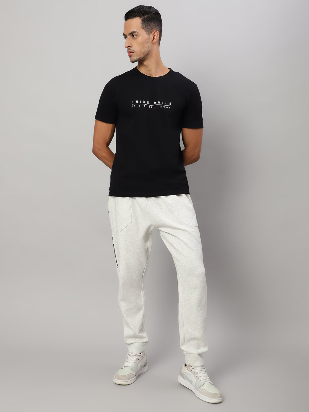 Mens Basic Round Neck T Shirts