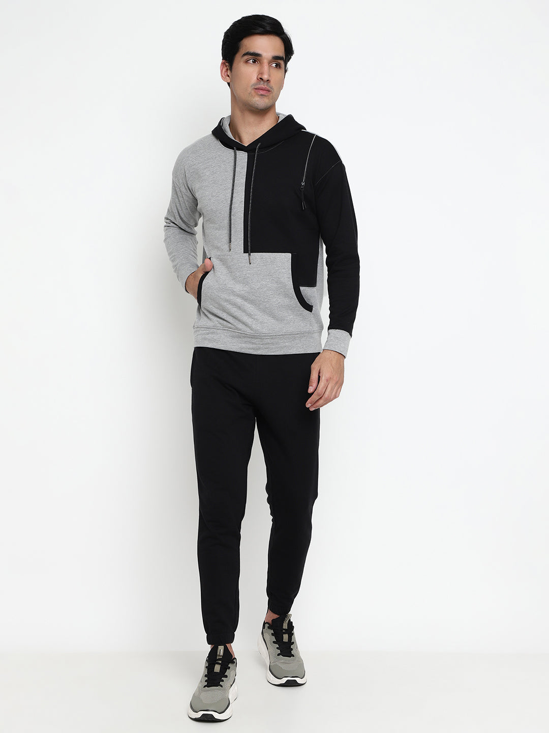 Draw Cord Fleece Joggers for Men