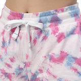 Womens Spiral Tie n Dye Shorts