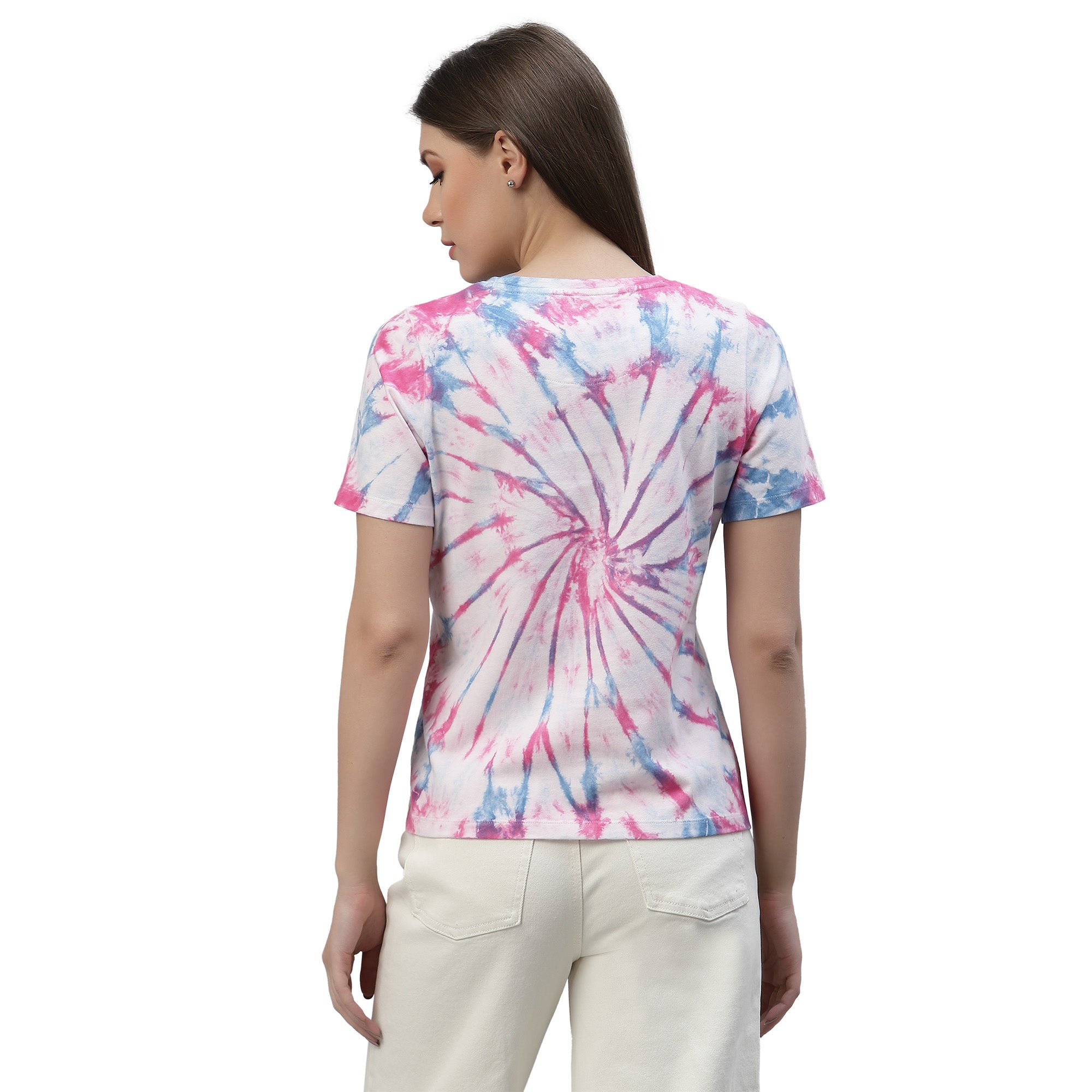 Womens Spiral Tie n Dye T-Shirt