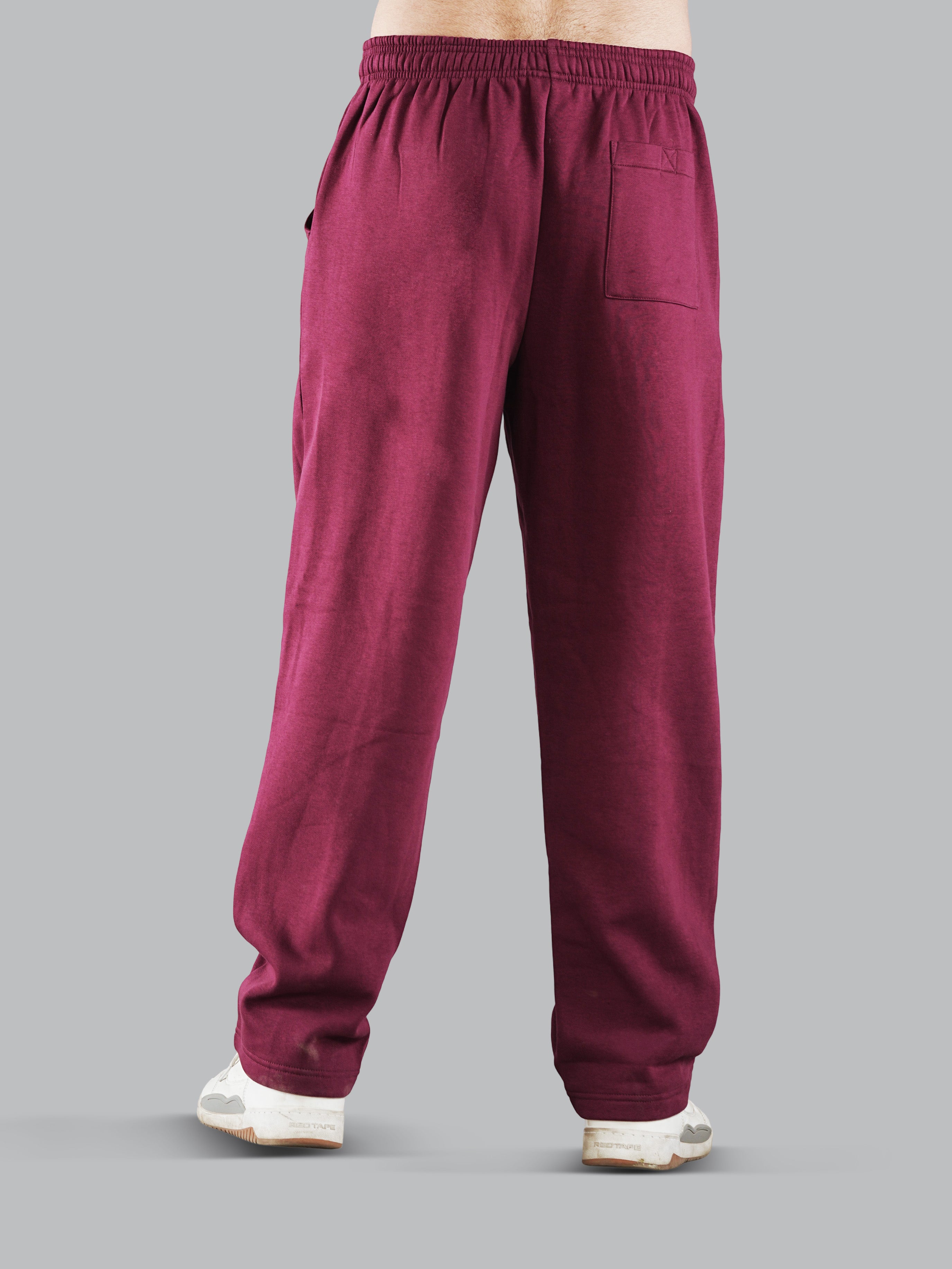 Nimble Relaxed Fit Stitched Crease Fleece Trackpant