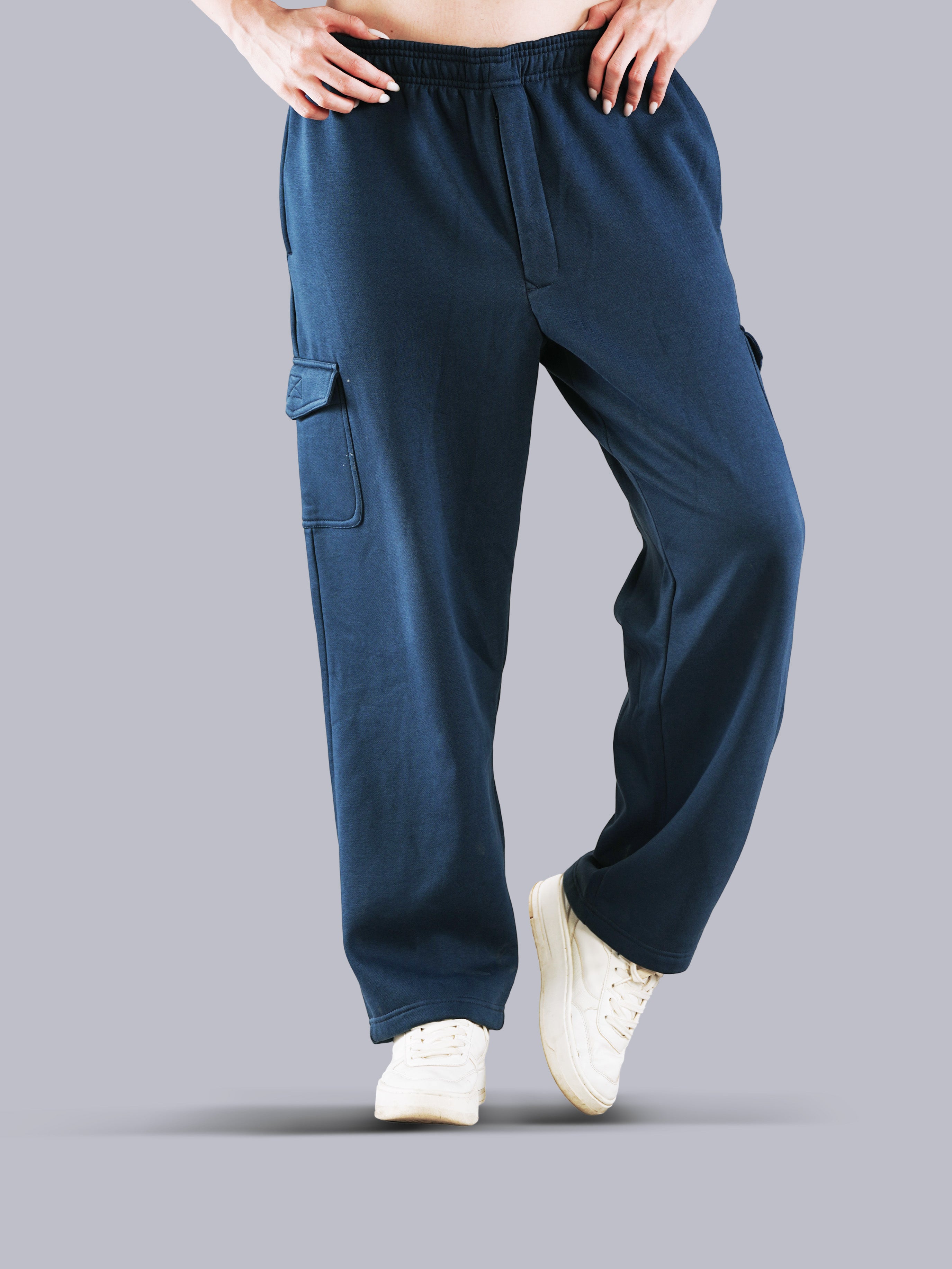 Nimble Fleece Cargo Trackpant