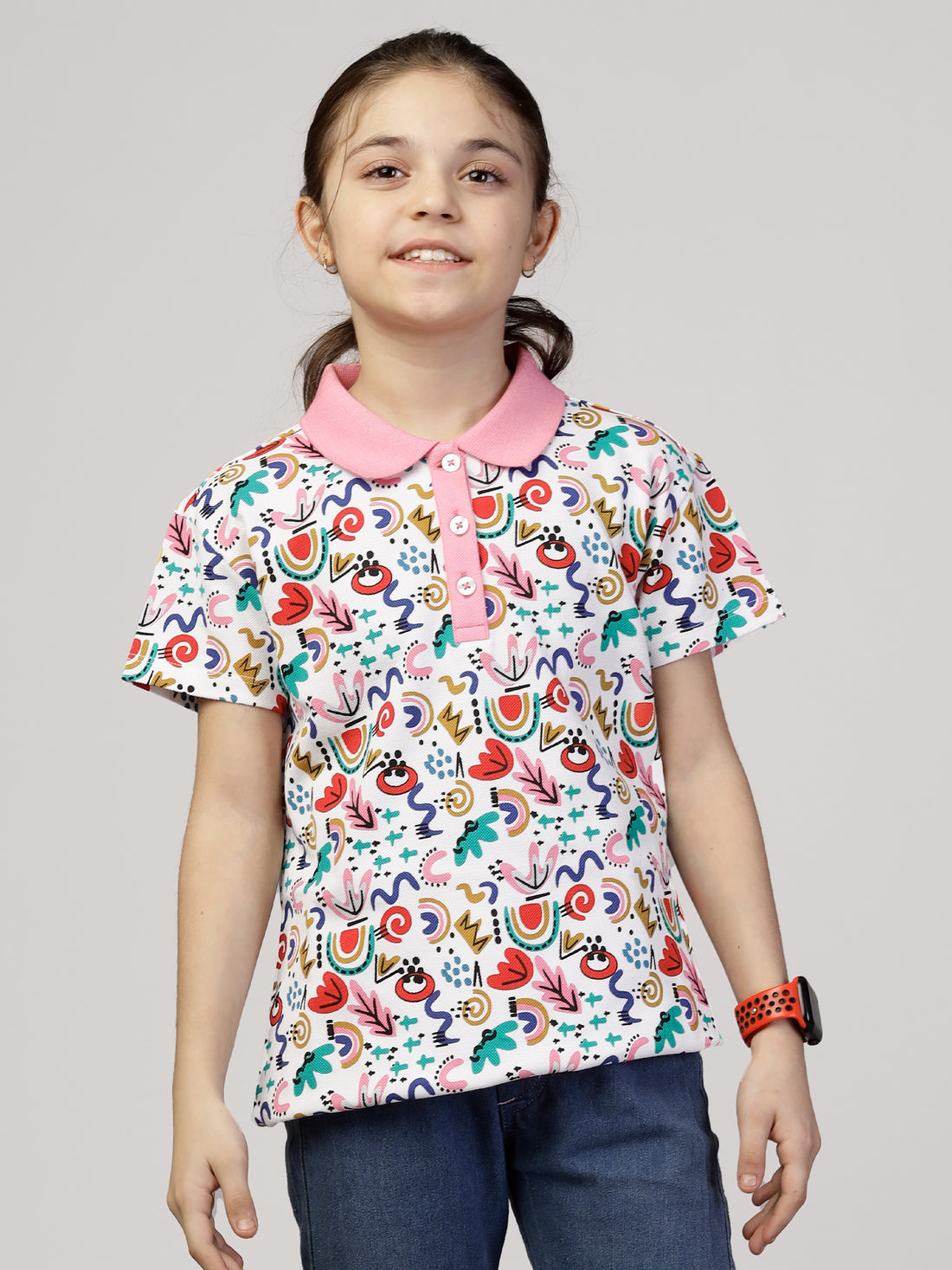 Polo t shirt outlet for girls