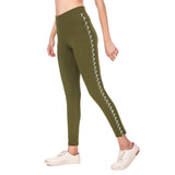 Womens Premium Green Leggings