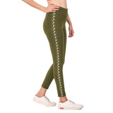 Womens Premium Green Leggings