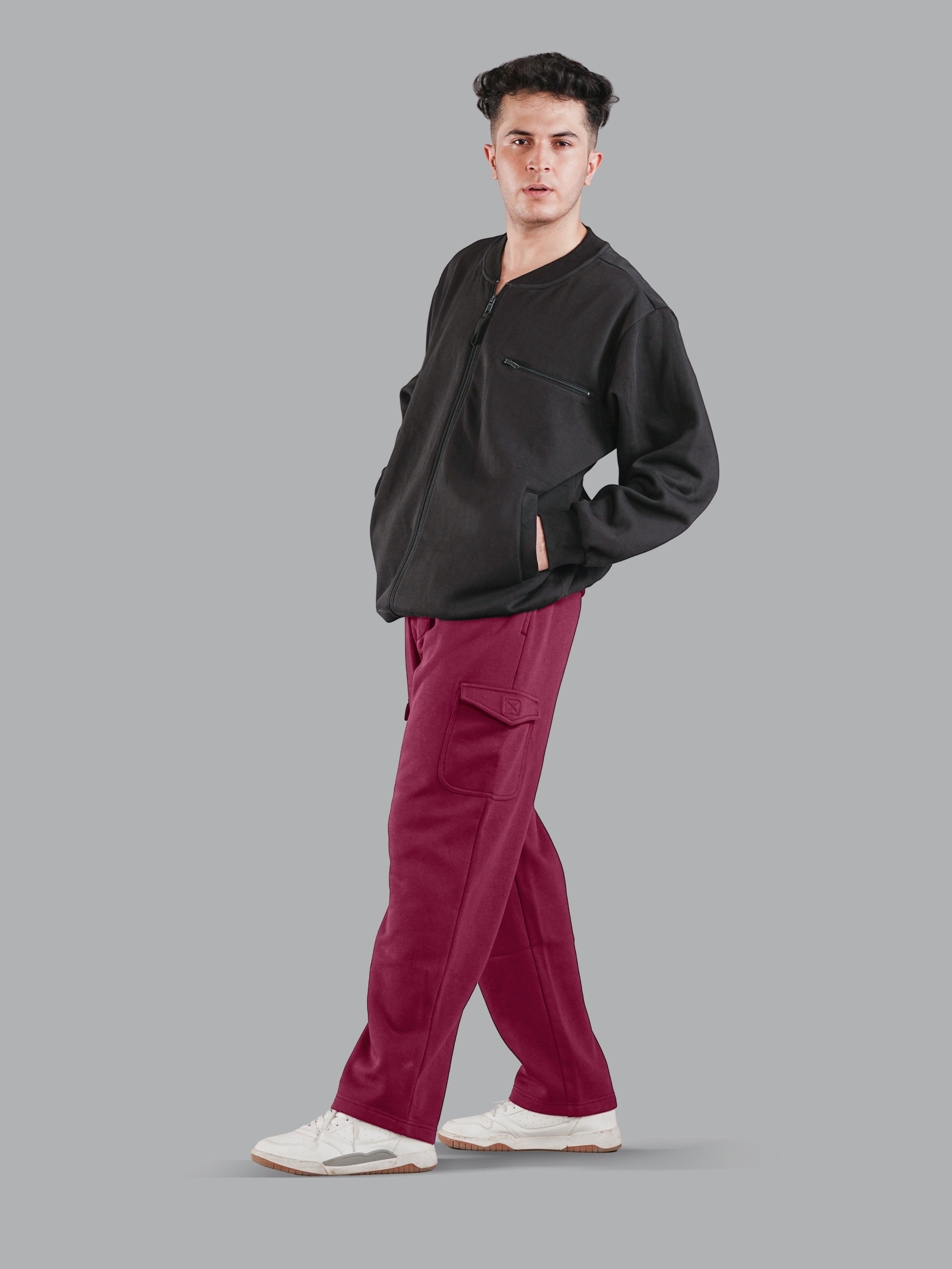 Nimble Fleece Cargo Trackpant