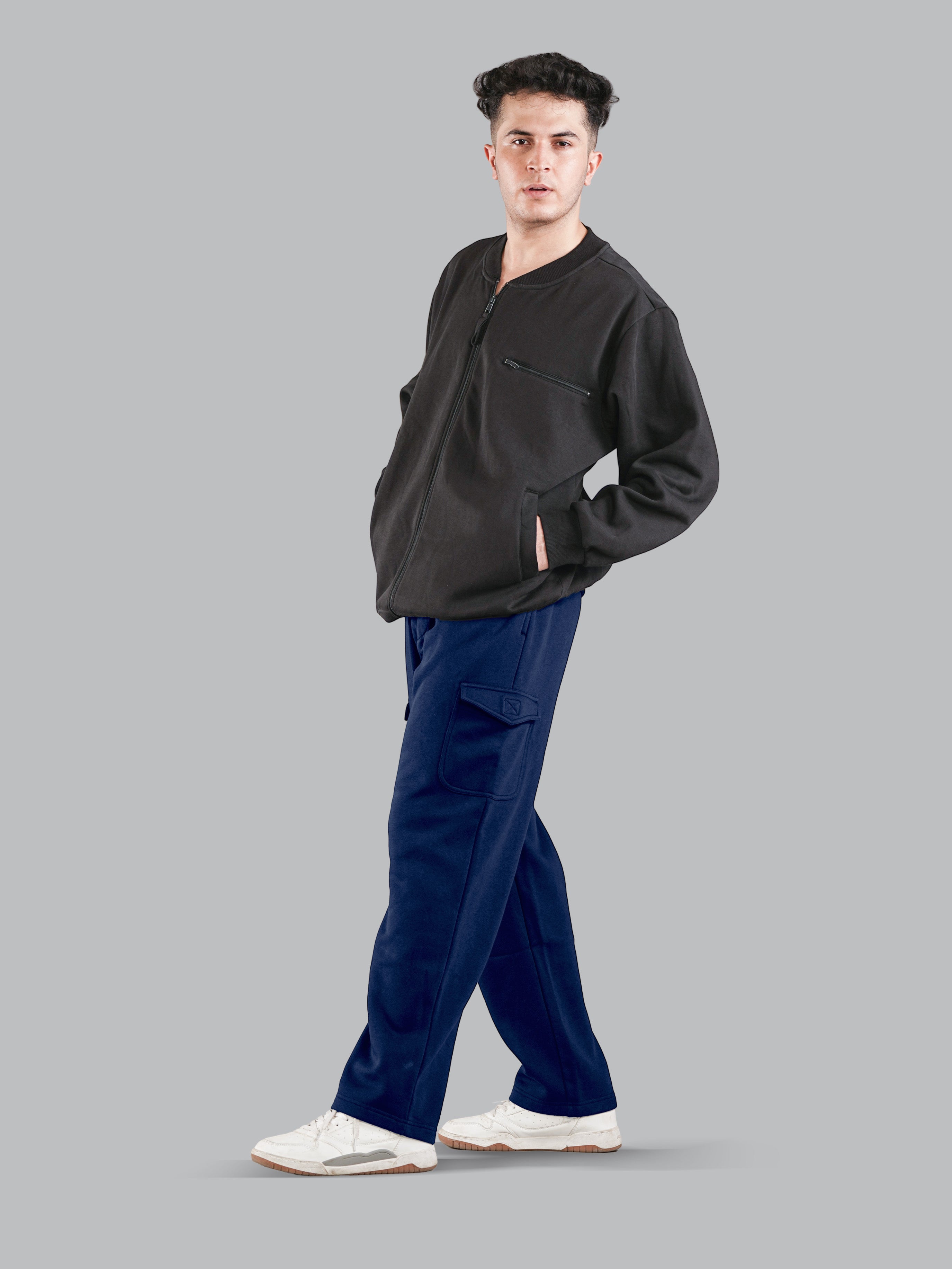 Nimble Fleece Cargo Trackpant