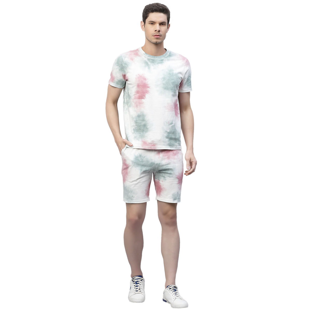 Mens Crumple Tie n Dye Co-ords