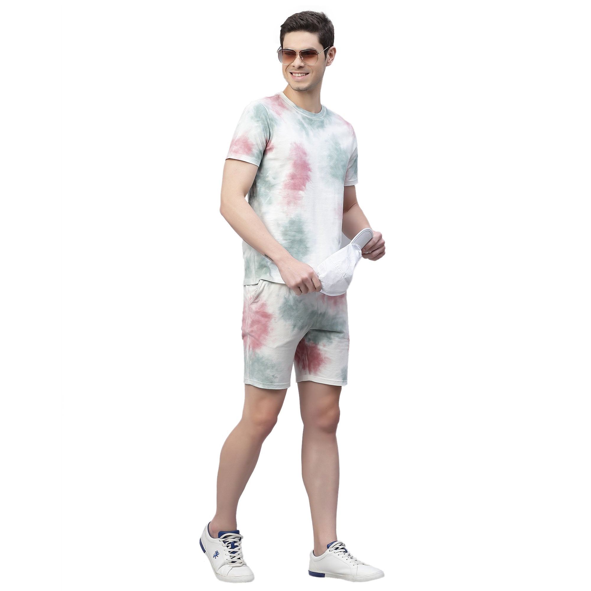 Mens Crumple Tie n Dye Co-ords