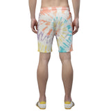 Mens Spiral Tie n Dye Shorts