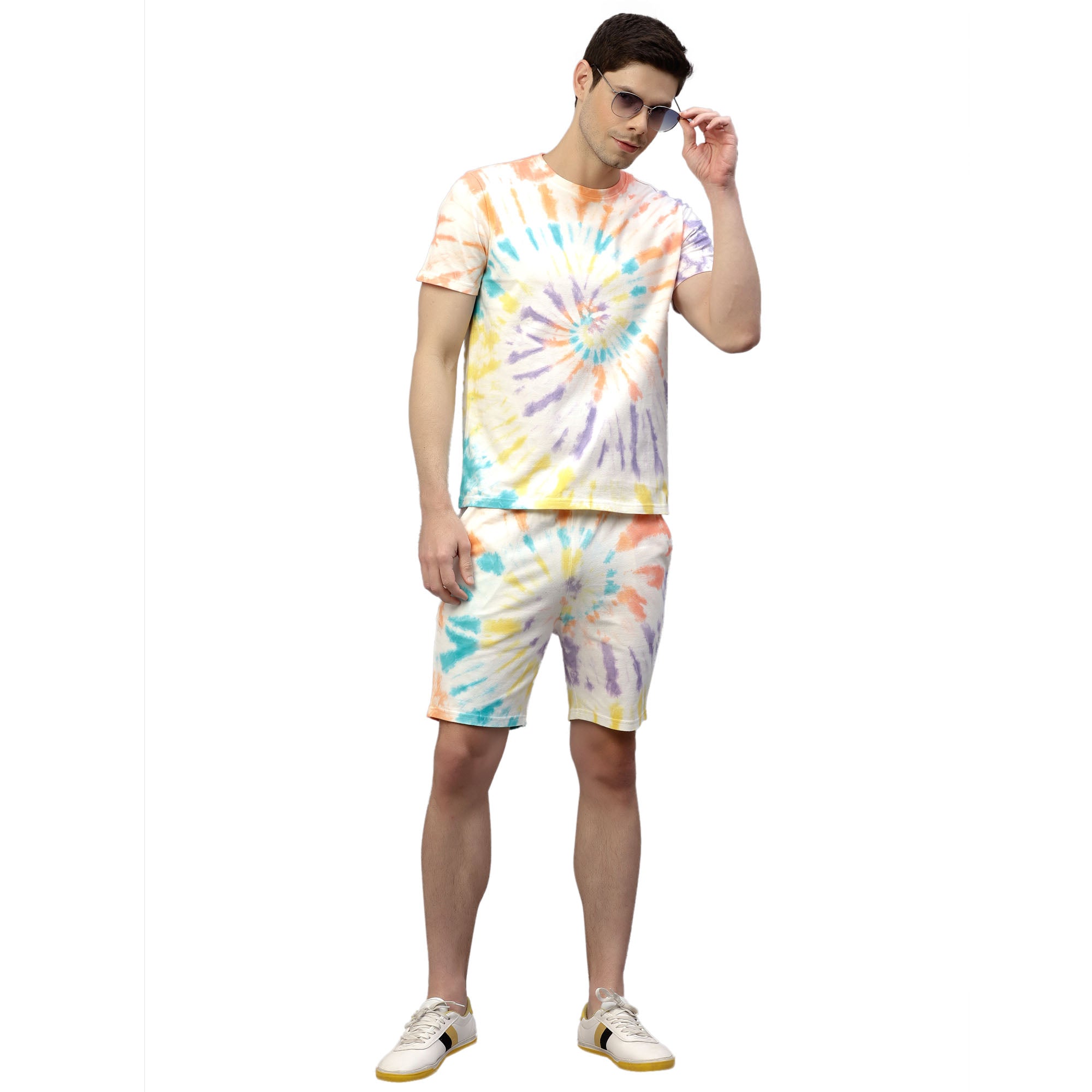 Mens Spiral Tie n Dye Co-ords