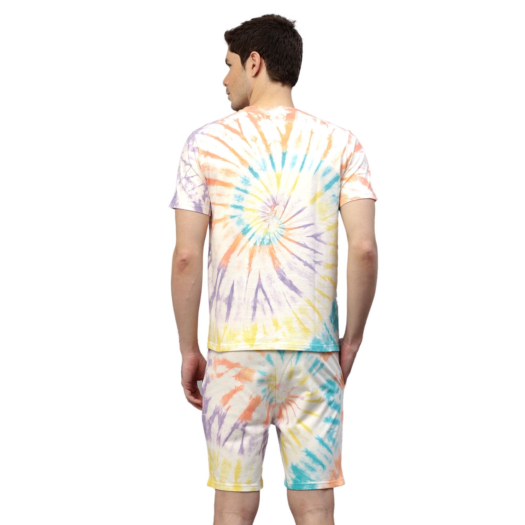 Mens Spiral Tie n Dye Co-ords