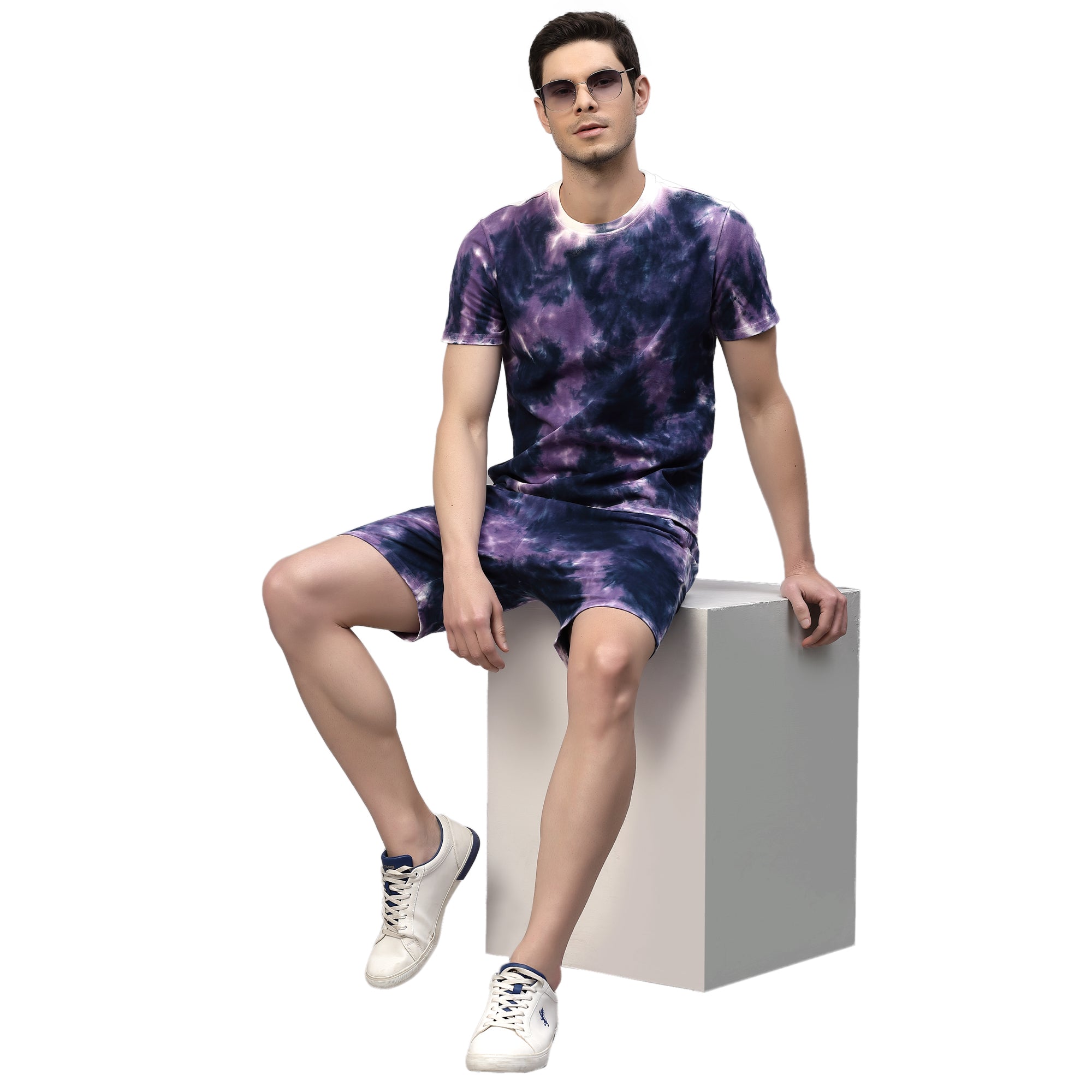 Mens Tie n Dye Shorts Co-ords