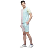 Mens Crumple Tie n Dye Shorts Co-ords