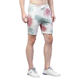 Mens Patches Tie n Dye Shorts