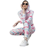 Womens Spiral Tie n Dye Hoodie Co-ords